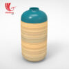 Vietnam Lacquer Decor Bamboo Vases