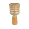 Viettimecraft - Creative Natural Rattan Table Lamp with Spun Bamboo Base Wholesale - vietnam handicraft supplier