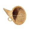 Viettimecraft_ Rattan Wicker Cornucopia Horn Basket-vietnam handicraft export supplier