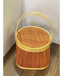 Hộp mành đáy vuông miệng tròn - TRE0069